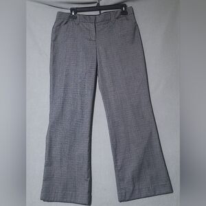 EXPRESS Women's Black & White Design Studio Pants -‎ Size 8